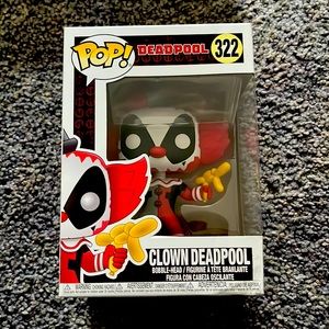 FUNKO CLOWN DEADPOOL 322 MARVEL